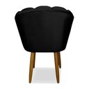 Ver imagem 3 de Cadeira de Jantar Moderna Flor - Balaqui Decor Cor:preto