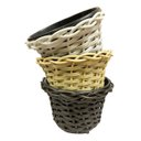 Ver imagem 3 de 3 Vaso Vime Sintético  Médio Para Plantar Flor 11x16cm