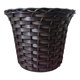 3 Vaso Vime Sintético  Médio Para Plantar Flor 11x16cm - 2