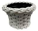Ver imagem 1 de 3 Vaso Vime Sintético  Médio Para Plantar Flor 11x16cm