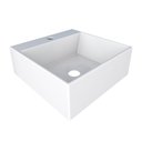 Ver imagem 1 de Cuba Mármore Sintético Para Banheiro Cubo Cozimax - Branco