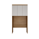 Ver imagem 1 de Modulado Aéreo Solteiro 3 Portas - Rizon-Cumaru/Fendi - Móveis Novo Horizonte