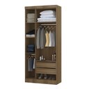 Ver imagem 2 de Guarda Roupa Dormitório Modulado Paris Módulo 3 Portas - Luciane 327:Avelã e Cinammon