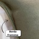 Ver imagem 3 de Capa de Almofada Couro Camurça Verde Oliva 50x50cm