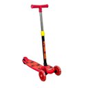 Ver imagem 6 de Patinete Infantil 3 Rodas em Pvc Freio Dobrável Altura Ajustável Menina Vermelho Importway Bw283vm