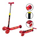 Ver imagem 1 de Patinete Infantil 3 Rodas em Pvc Freio Dobrável Altura Ajustável Menina Vermelho Importway Bw283vm