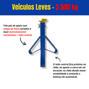 Ver imagem 5 de 2 Cavaletes para Carro 2 Toneladas Aço Resistente Apoio Reforçado Tipo Preguiça Manutenção Veículo