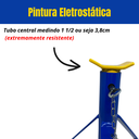 Ver imagem 3 de 2 Cavaletes para Carro 2 Toneladas Aço Resistente Apoio Reforçado Tipo Preguiça Manutenção Veículo
