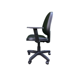 Cadeira Internauta Preta Lisa com Back System 100% Nacional para Escritório - 4