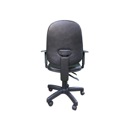 Cadeira Internauta Preta Lisa com Back System 100% Nacional para Escritório - 3