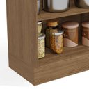 Ver imagem 5 de Balcão de Cozinha Botanic 80cm 2 Portas m623 Kappesberg - Nogueira/Verde Oliva