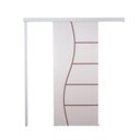Ver imagem 2 de Porta de Correr Branco Prime Frisada F07 210x100