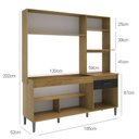 Ver imagem 4 de Cozinha Compacta Lisboa 185cm