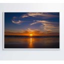 Ver imagem 1 de Quadro por do Sol em Cape Town - 90x60 Cm - Adesivo Fotográfico