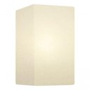 Ver imagem 3 de Arandela Retangular Retro Vivare Md-2002 Cúpula em Tecido 25-16x10cm - Bivolt Branco 127-220v