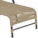 Ver imagem 5 de Kit 2 Espreguiçadeiras Doha Mesa Garden Corda Náutica Piscina Jardim Área Externa Trama Original
