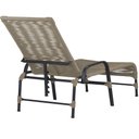 Ver imagem 3 de Kit 2 Espreguiçadeiras Doha Mesa Garden Corda Náutica Piscina Jardim Área Externa Trama Original