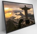 Ver imagem 2 de Quadro Monumento Cristo Redentor Rio de Janeiro - 120x80 Cm - Vidro Impresso