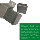Ver imagem 7 de Kit p/ Porta Correr Trilho Alumínio 35x35 3,50m Natural - RDA-4 - KT-711.35