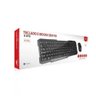 Kit Teclado e Mouse sem Fio K-w10 Preto C3tech - 2