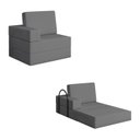 Ver mais imagens de Sofá Cama à Vácuo 3 Lugares Linha Modular Flip Magic