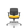 Cadeira Brizza Tela Executiva Amarelo - 1