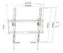 Ver imagem 7 de Suporte Inclinável Elg para Tv 32" a 70" até 45kg - A03v4s