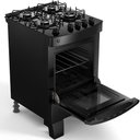 Ver imagem 3 de Fogão a Gás Cfo4vce 4 Bocas com Mesa de Vidro, Preto Consul