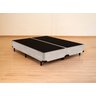 Cama Box King Size Bipartida Serenelife - Suede Bege Claro - 3