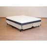 Cama Box King Size Bipartida Serenelife - Suede Bege Claro - 2