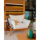 Ver imagem 1 de Poltrona Decorativa Moderna - Cleo - Bianchi Móveis