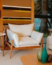 Ver imagem 1 de Poltrona Decorativa Moderna - Cleo - Bianchi Móveis
