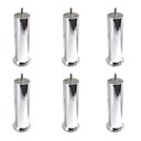 Ver imagem 4 de Pes para Cama Box Kit com 8 Pés Cromados 13cm Altura