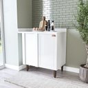 Ver imagem 7 de Balcão de Canto 90cm x 94cm Pérola Yescasa Branco