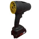 Ver imagem 3 de Soprador Turbo Fan 32000 Rpm Potente Recarregavel Casa Jardim Quintal Automovel Folha Detrito Poeira