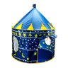 Toca Barraca Infantil Divertida Dobravel Cabaninha Tenda:azul - 2
