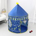Ver imagem 1 de Toca Barraca Infantil Divertida Dobravel Cabaninha Tenda:azul