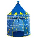 Ver imagem 3 de Toca Barraca Infantil Divertida Dobravel Cabaninha Tenda:azul