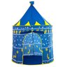 Toca Barraca Infantil Divertida Dobravel Cabaninha Tenda:azul - 3