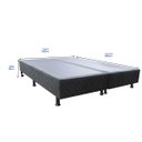 Ver imagem 6 de Base Cama Box King Size Suede Bordado Preto Skybox