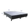 Base Cama Box King Size Suede Bordado Preto Skybox - 6