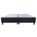 Ver imagem 2 de Base Cama Box King Size Suede Bordado Preto Skybox