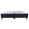Base Cama Box King Size Suede Bordado Preto Skybox - 2
