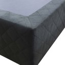 Ver imagem 4 de Base Cama Box King Size Suede Bordado Preto Skybox
