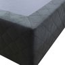 Base Cama Box King Size Suede Bordado Preto Skybox - 4
