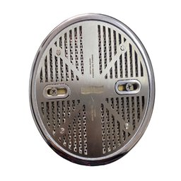 Tampa em Inox Anti-Aprisionamento Redonda Flat Aço Inox 316 - 3