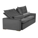 Ver imagem 5 de Sofá Modular 6 Lugares 2.90M Retrátil E Reclinável Cinza