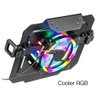 Bandeja Apoio Notebook Cooler Rgb Fixo Acoplável 12 a 17 Suporte Pistão Nbh-8rgb com Cooler - 5