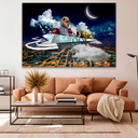 Ver imagem 3 de Quadro Lion Business BR ARTES Grande 118x78