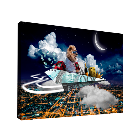 Quadro Lion Business BR ARTES Grande 118x78